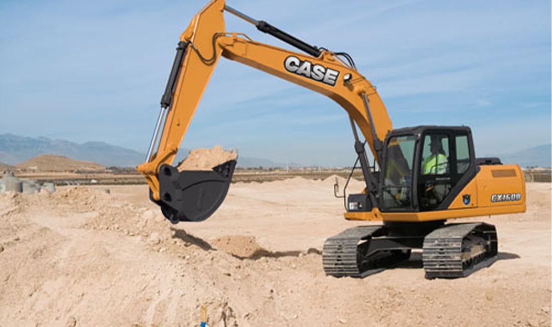 PRIOR case excavator MODELS